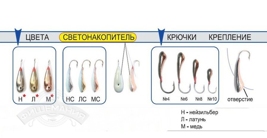 Мормышка паяная Уралка большая №1 крючок №4