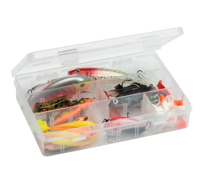 Коробка рыболовная односторонняя Jaxon RH-102  20*15*4 см / для рыболовных приманок