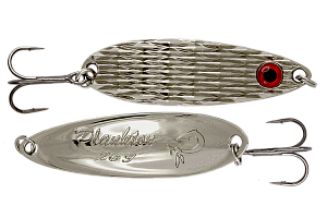 Блесна колеблющаяся LureMax Plankton 64мм, 18 г, 09, Red eye