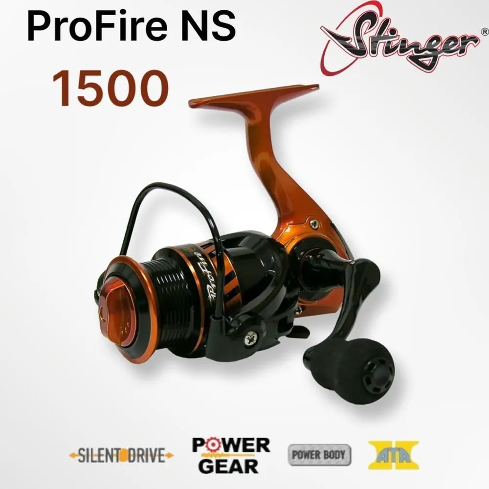 Катушка рыболовная Stinger ProFire NS 1500