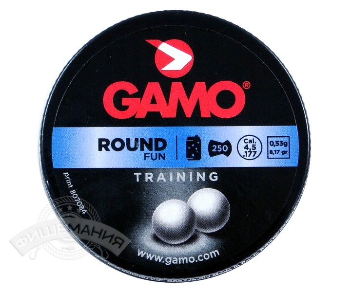 Пули пневматические GAMO ROUND 4,5мм (250шт)