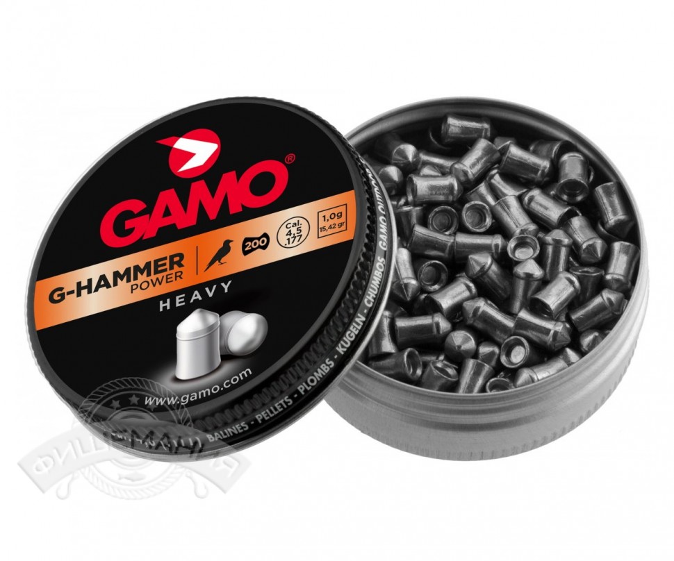 Пули пневматические GAMO G-HAMMER 4,5мм (200шт)