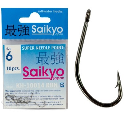 Крючки рыболовные Saikyo KH-10014 Maruseigo BN (10 шт)