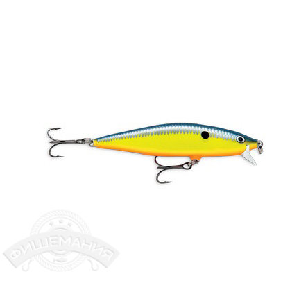 Воблер Rapala Flat Rap FLR16-HSS