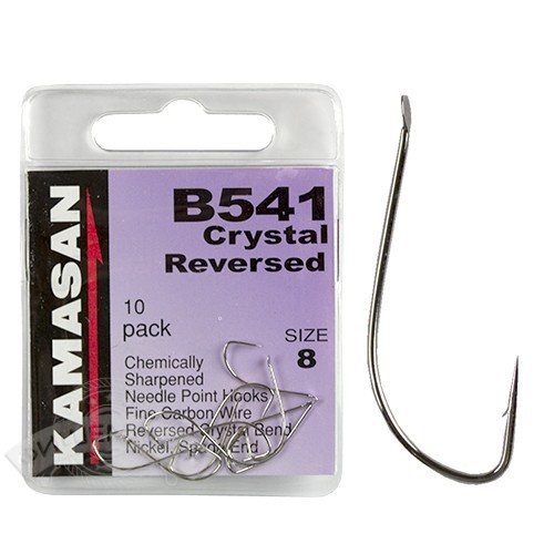 Крючки Kamasan B541 Crystal Reversed
