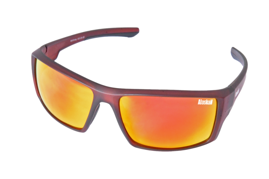 Поляризационные очки для рыбалки Alaskan AG30-09 McKinley коричневые+orange revo