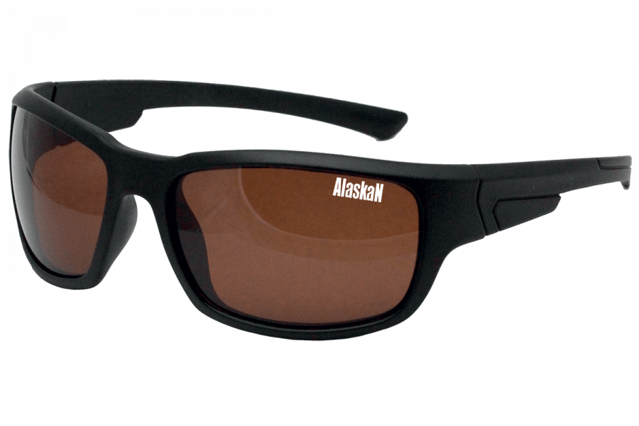 Поляризационные очки для рыбалки Alaskan AG25-02 Kvichak коричневые