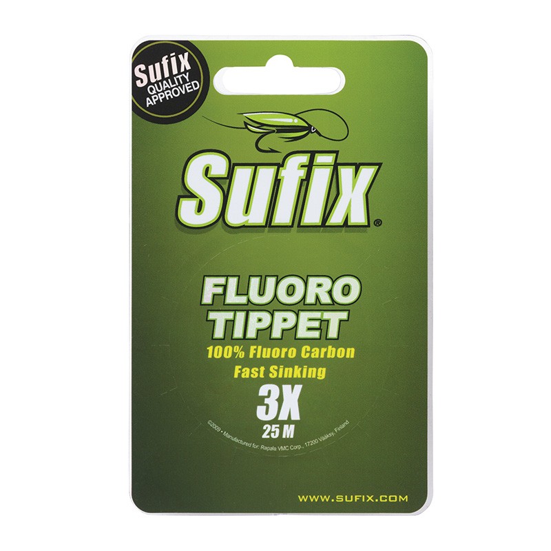 Леска флюорокарбоновая Sufix Fluoro Tippet Clear 25 м 