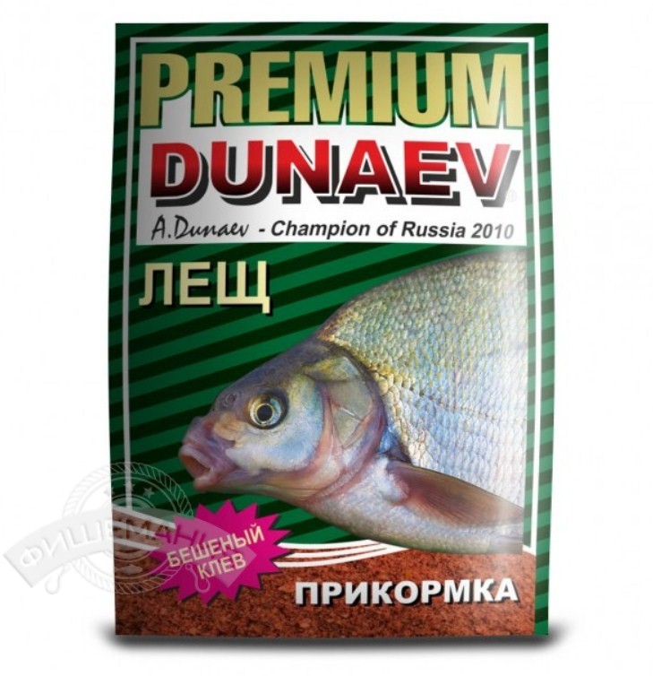 Прикормка Dunaev Premium 1 кг. Лещ красная