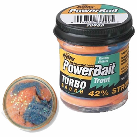 Паста  Berkley  PowerBait Select Glitter Turbo Dough  - Blue Mango