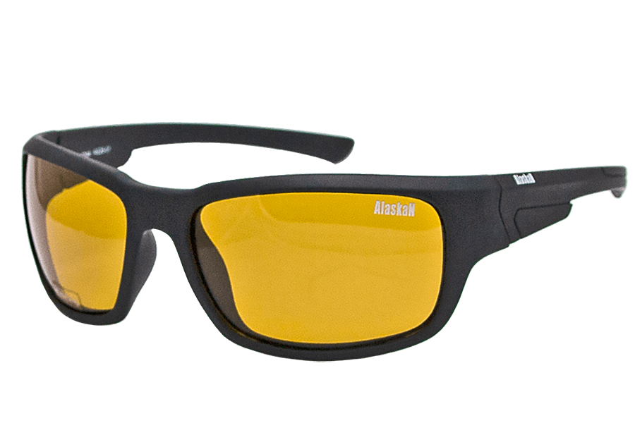 Поляризационные очки для рыбалки Alaskan AG25-01 Kvichak желтые
