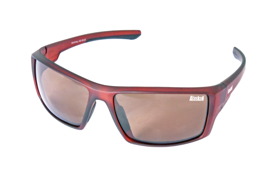 Поляризационные очки для рыбалки Alaskan AG30-02 McKinley коричневые