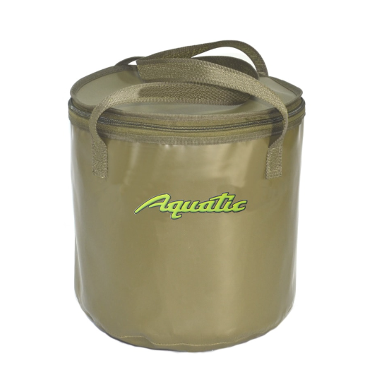 Ведро для прикормки Aquatic с крышкой В-04 герметичное 30 литров 33х33х34 см